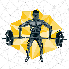 Image showing Geometric Crossfit concept