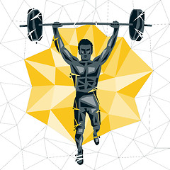 Image showing Geometric Crossfit concept