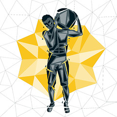 Image showing Geometric Crossfit concept