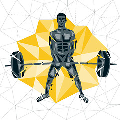 Image showing Geometric Crossfit concept