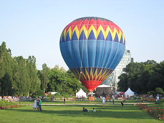 Image showing Hot air baloon.