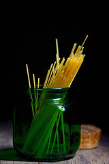 Image showing Spaghetti container jar