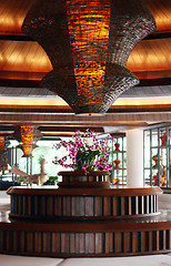 Image showing Hotel lobby