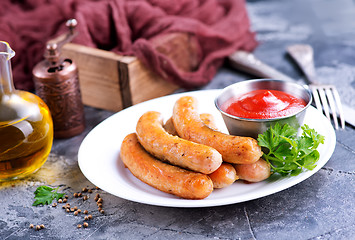 Image showing sausages