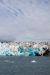 Image showing Glacier Ice Water Surface Marine Landscape Aquatic Wilderness