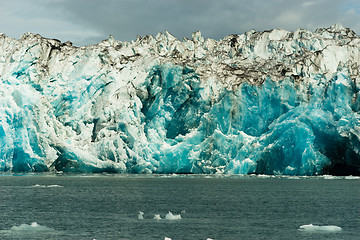 Image showing Glacier Ice Kenai Fjords Alaska United States