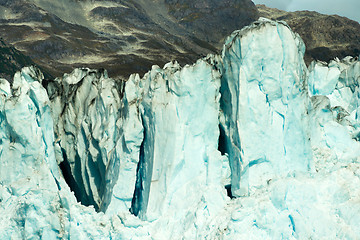 Image showing Glacier Ice Alaska United States