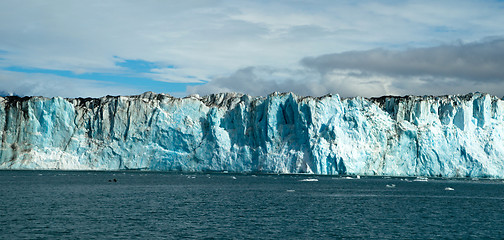 Image showing Glacier Ice Kenai Fjords Alaska United States