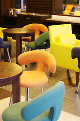 Image showing Colorful furniture