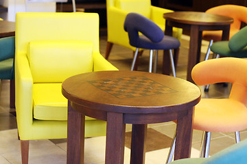 Image showing Colorful furniture