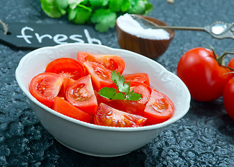 Image showing tomato salad