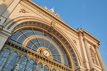 Image showing Railway station Keleti in Budapest