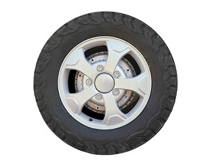 Image showing Car Wheel Tyre