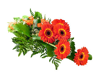 Image showing bouquet of gerberas