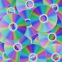Image showing cd disc background