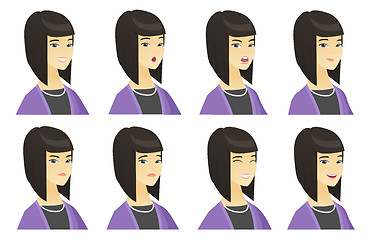 Image showing Vector set of business characters.