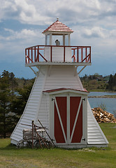 Image showing Decorative Garden Lighthouse