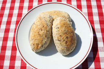 Image showing Breakfast buns