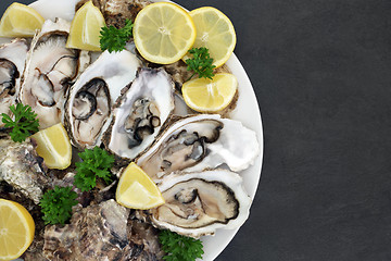 Image showing Oyster Aphrodisiac Food