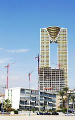 Image showing Intempo skyscraper in Benidorm