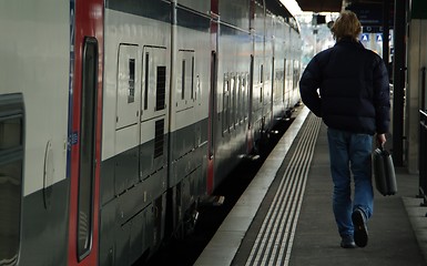 Image showing man trainstation