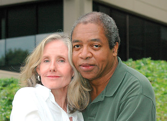 Image showing Interracial couple.