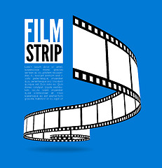 Image showing Film strip vector illustration