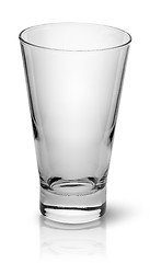 Image showing Wide glass cocktail top view