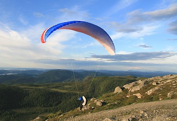 Image showing Paragliding