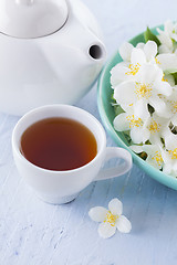 Image showing jasmine tea