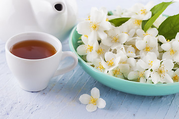 Image showing jasmine tea