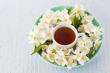 Image showing jasmine tea