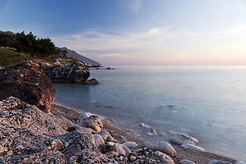 Image showing Morning landscape. Sicily, Italy