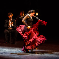 Image showing Maria Pages, spanish flamenco dancer.