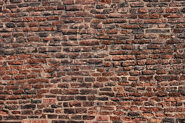 Image showing wall old bricks texture