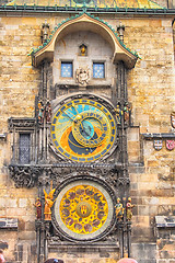 Image showing prague clock tower