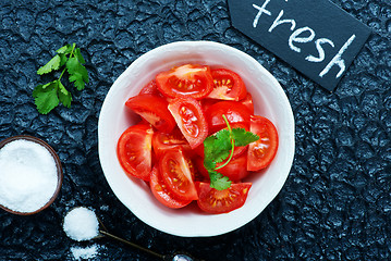 Image showing tomato salad