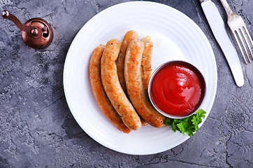 Image showing sausages