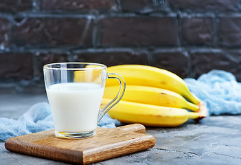 Image showing banana milk