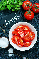 Image showing tomato salad