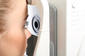 Image showing Eye examination.