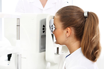 Image showing Visual acuity Ophthalmologist, medicine and health