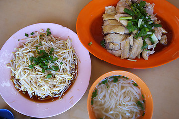 Image showing Ipoh traditional food Chicken Hor Fun