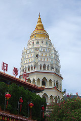 Image showing Buddhist temple Kek Lok Si in Penang