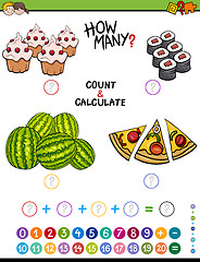 Image showing math educational activity