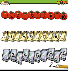Image showing mathematical counting activity