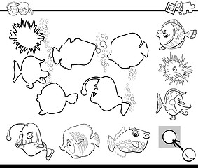 Image showing black and white activity for kids