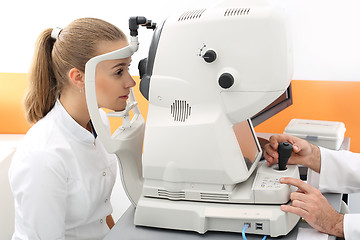 Image showing Visual acuity Ophthalmologist, medicine and health