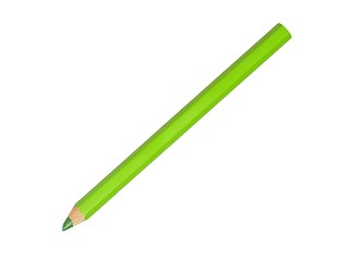 Image showing Green pencil