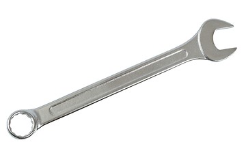 Image showing Spanner on white